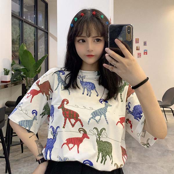 Harajuku Casual letter print t-shirts Female summer Women Short Sleeve T Shirt Oversize tshirt Loose hip hop streetwear tee Tops Harajuku Casual letter print t-shirts Female summer Women Short Sleeve T Shirt Oversize tshirt Loose hip hop streetwear tee Tops