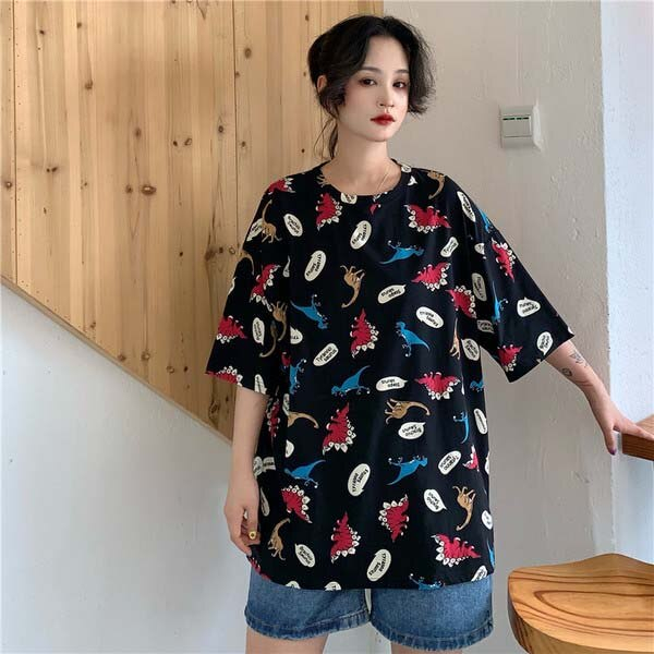 Harajuku Casual letter print t-shirts Female summer Women Short Sleeve T Shirt Oversize tshirt Loose hip hop streetwear tee Tops Harajuku Casual letter print t-shirts Female summer Women Short Sleeve T Shirt Oversize tshirt Loose hip hop streetwear tee Tops