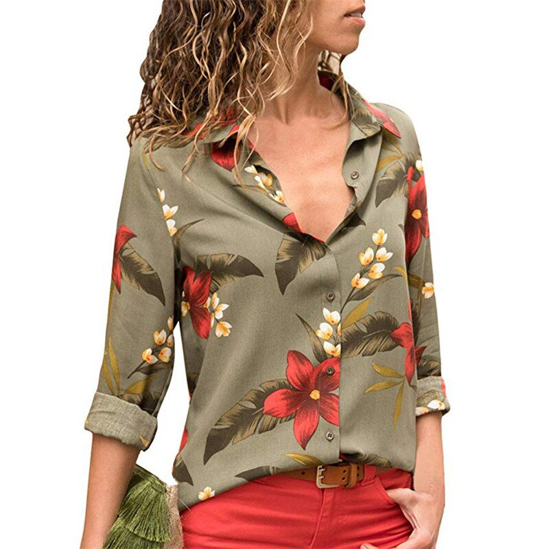 FREE SHIPPING Women Blouses Floral Print Long Sleeve Turn Down Collar Blouse Leisure Shirt Striped Tunic Plus Size Blusas Chemisier Femme JKP2745 FREE SHIPPING Women Blouses Floral Print Long Sleeve Turn Down Collar Blouse Leisure Shirt Striped Tunic Plus Size Blusas Chemisier Femme JKP2745