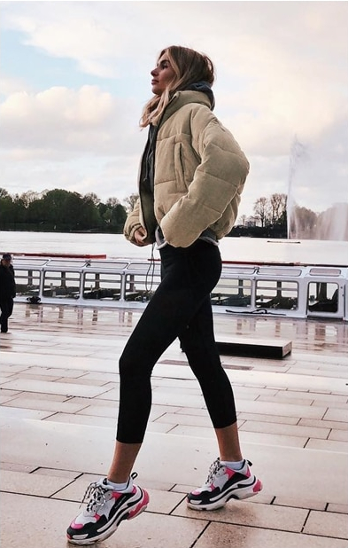 BerryGo Casual corduroy thick parka overcoat Winter warm fashion outerwear coats Women oversize streetwear jacket coat female
