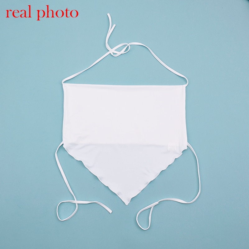 FREE SHIPPING White Rhombus Sexy Crop Tops JKP4461 FREE SHIPPING White Rhombus Sexy Crop Tops JKP4461