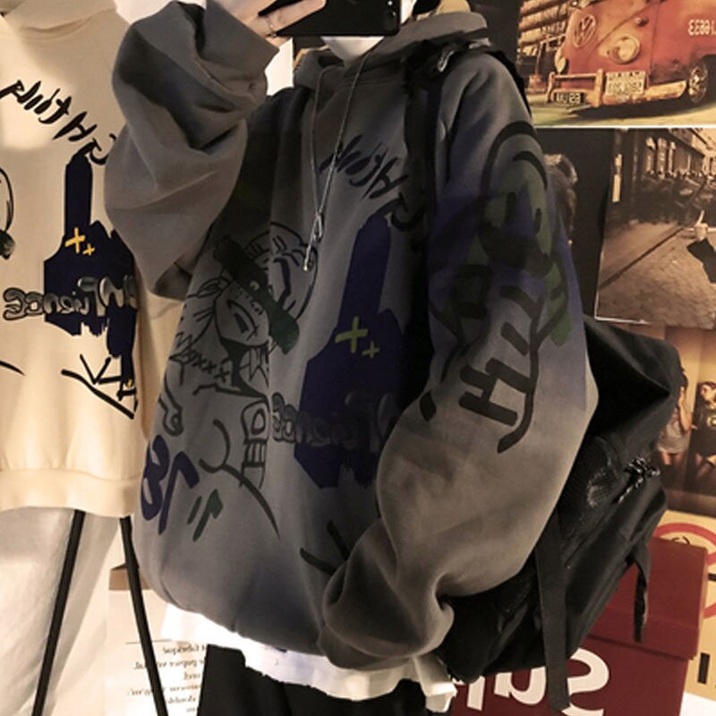 FREE SHIPPING Streetwear Hoodies Full Printed JKP4460 FREE SHIPPING Streetwear Hoodies Full Printed JKP4460