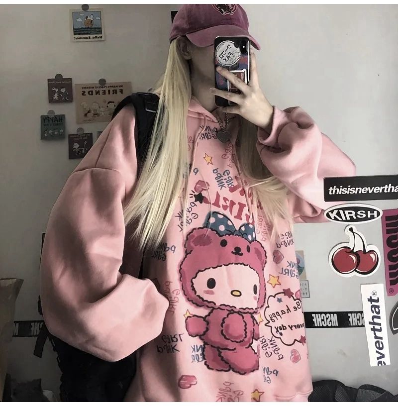 FREE SHIPPING Cute Anime Hoodie JKP4463