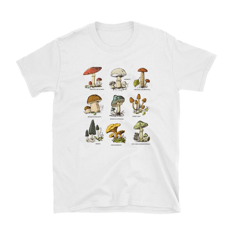 FREE SHIPPING Vintage Mushroom T-Shirt JKP4467