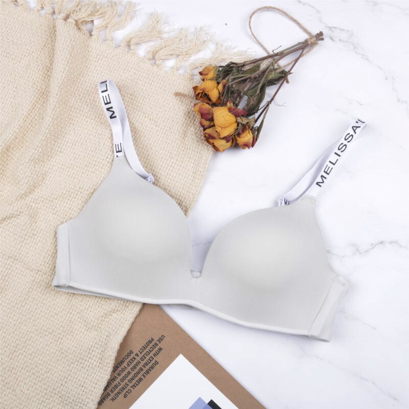 BEFORW Comfort Wireless Bras For Women Underwear Fashion Seamless Letter Straps Bra Sexy Lingerie Adjustable Push Up Bralette