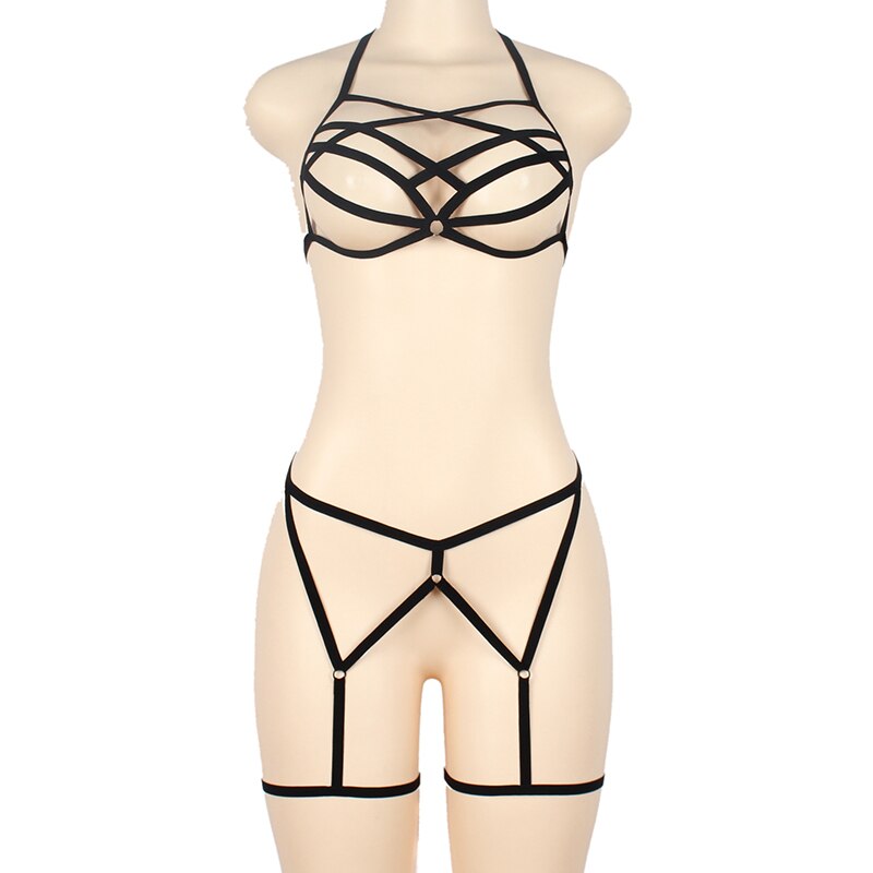 FREE SHIPPING Body Harness Breast Full Strap JKP4482