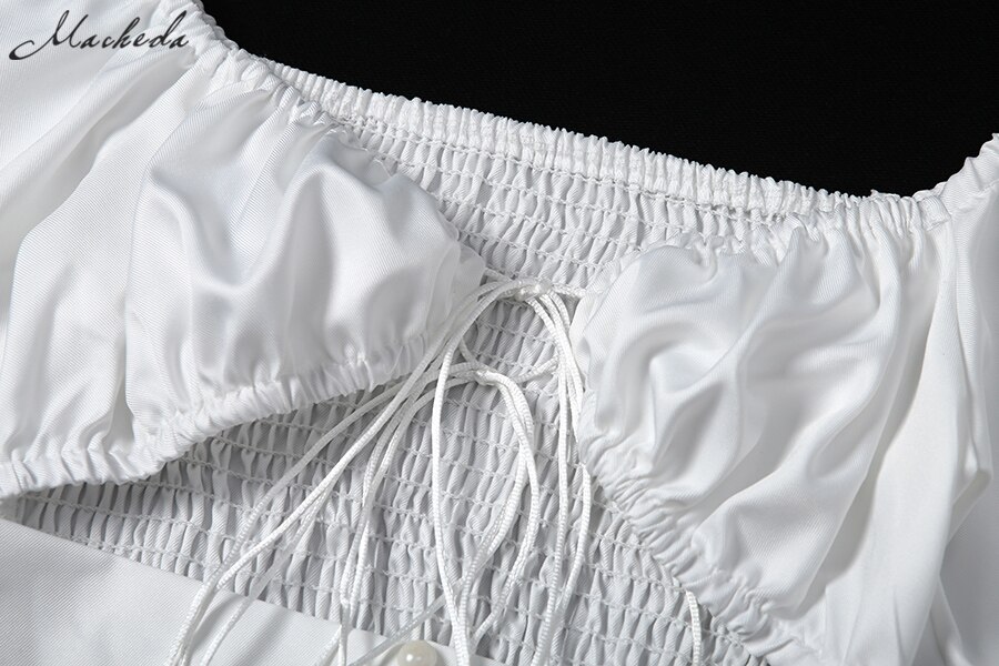 French Romance White Crop Tops JKP4498 French Romance White Crop Tops JKP4498