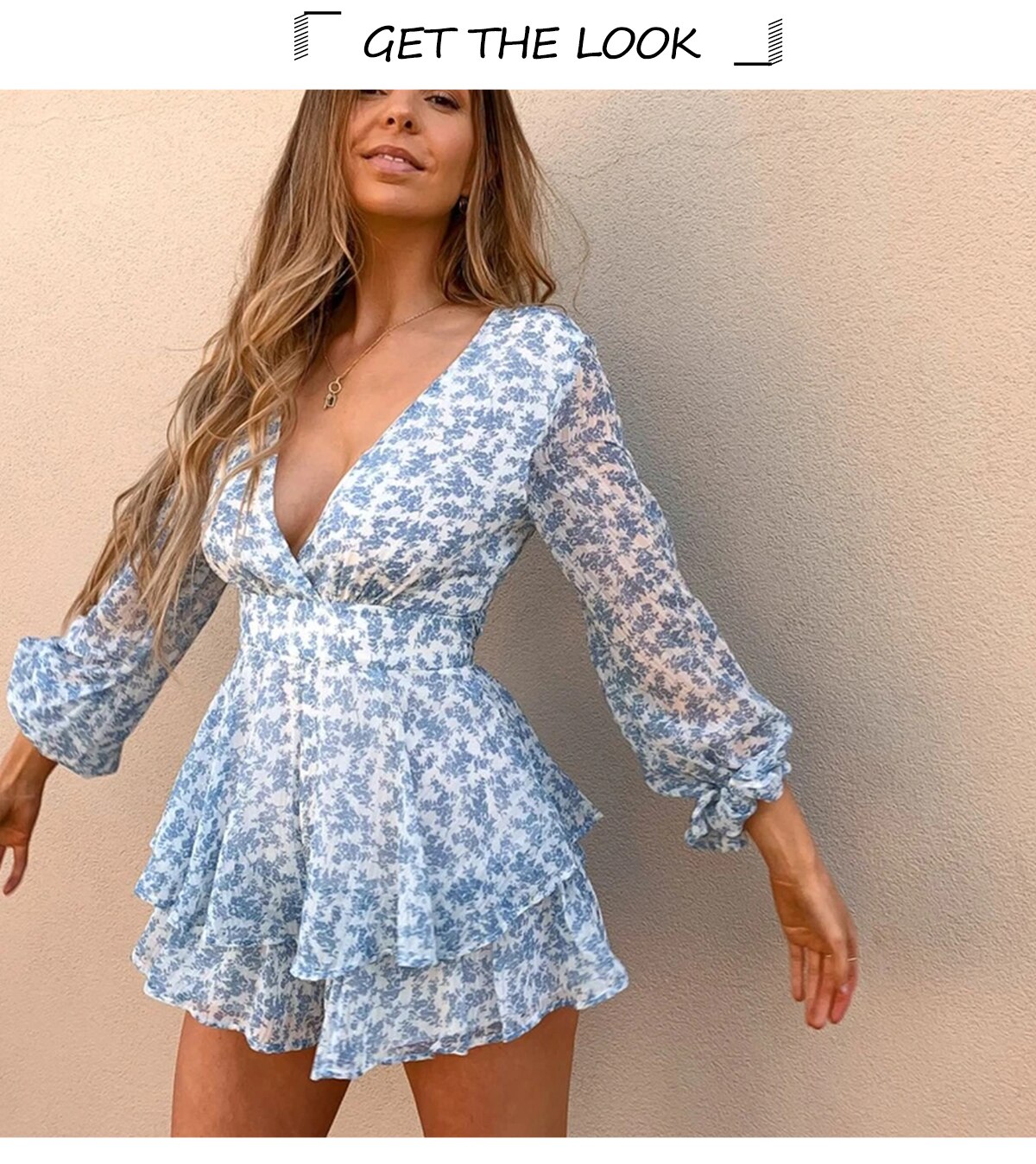 Summer Ruffle Dress Floral Print Romper Outfits JKP4503 Summer Ruffle Dress Floral Print Romper Outfits JKP4503