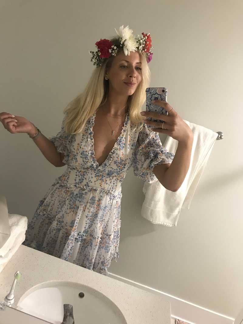 FREE SHIPPING 2021 Ruffle Dress Floral Print JKP4505