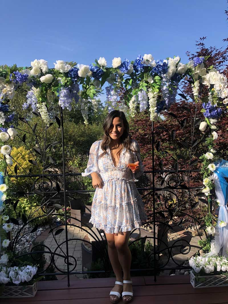 FREE SHIPPING 2021 Ruffle Dress Floral Print JKP4505