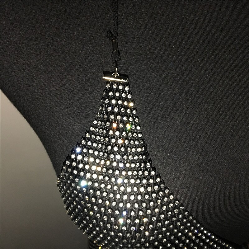 Night Club Party Rhinestone Mini Dress JKP4507
