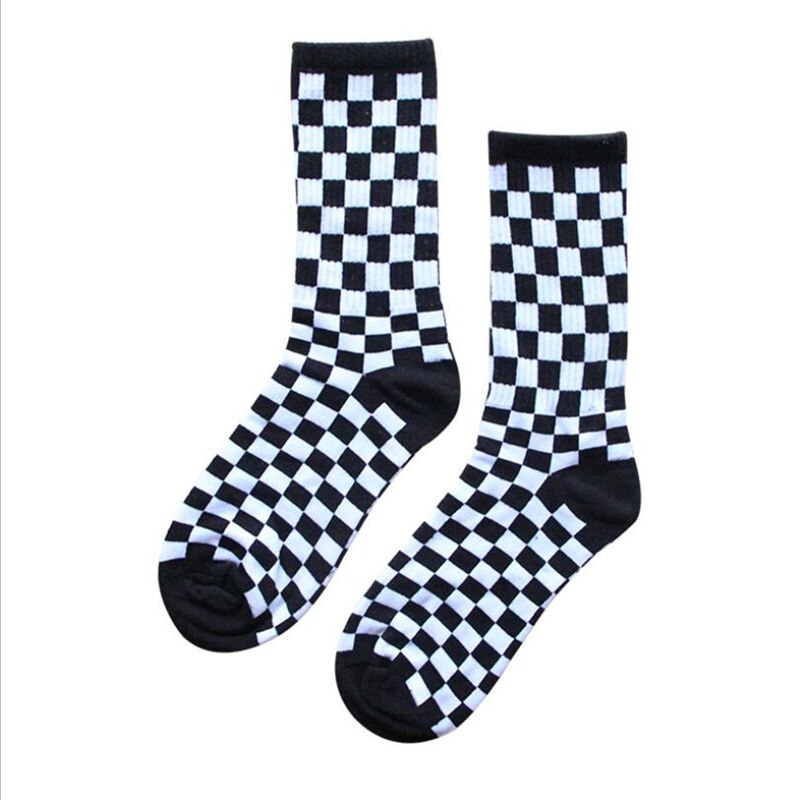 FREE SHIPPING Hip Hop Trend Checkerboard Socks JKP4511 - Allkpop Shop