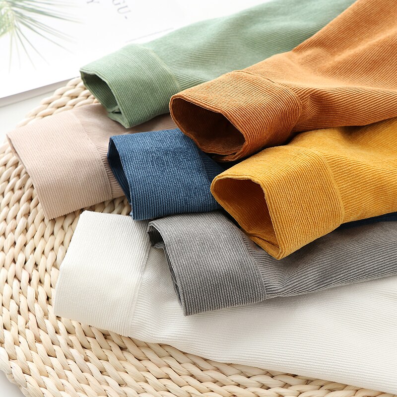 FREE SHIPPING 2021 Casual Corduroy Shirt JKP4513