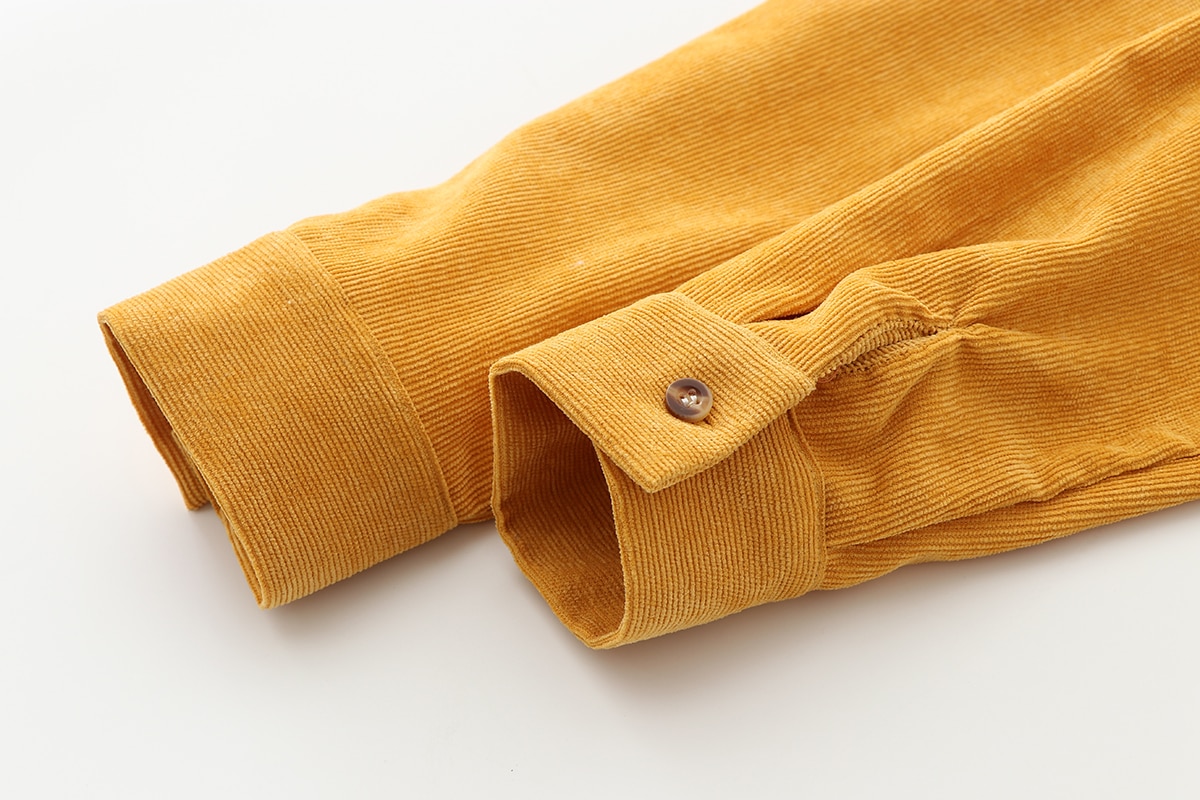 FREE SHIPPING 2021 Casual Corduroy Shirt JKP4513