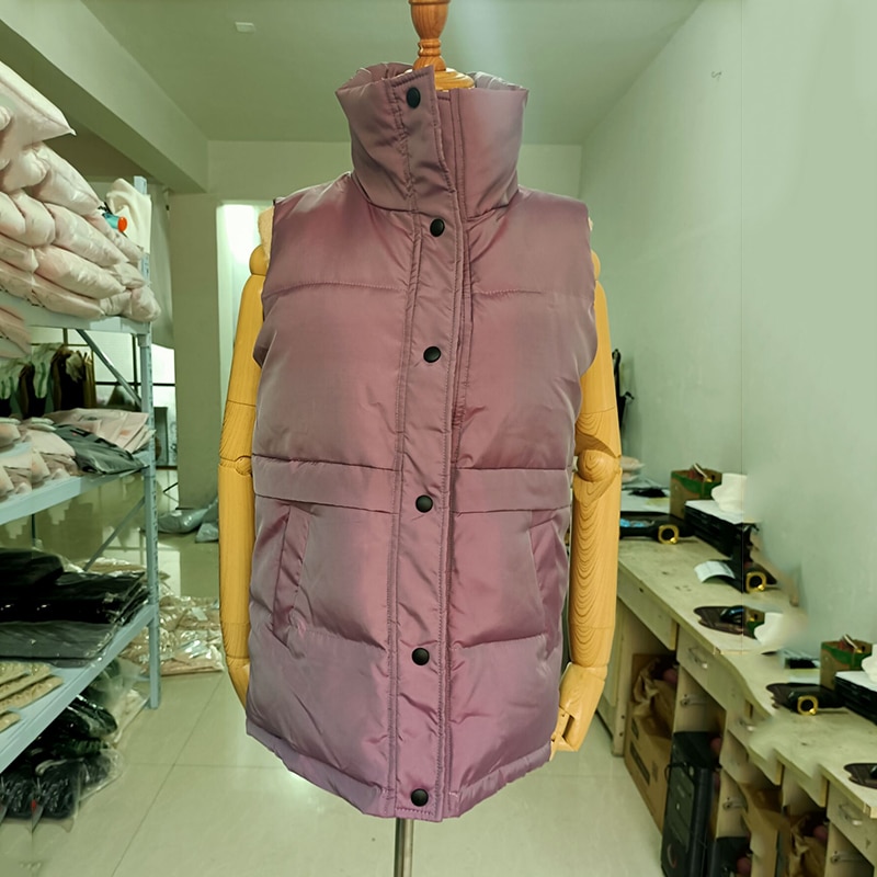 New Women Sleeveless Padded Jacket JKP4520