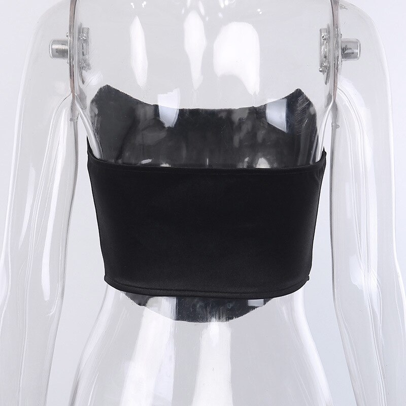 FREE SHIPPING Tube Corset Crop Tops Vest JKP4529