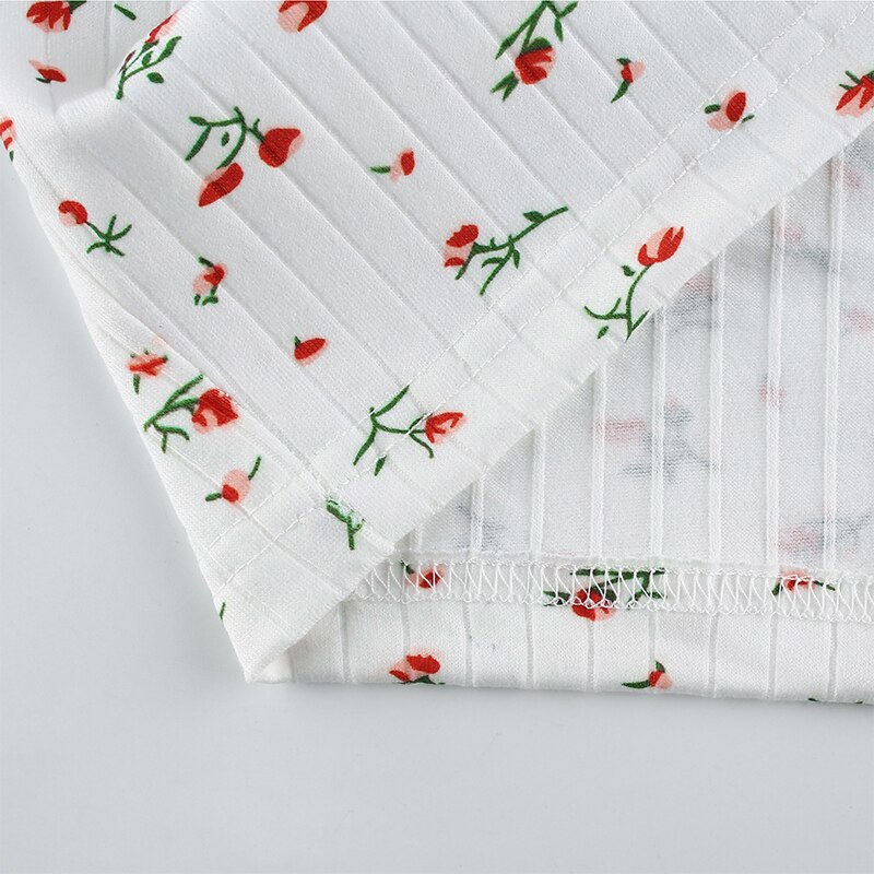 HEYounGIRL Floral Printed Kintted Spaghetti Strap Top Women White Cute Casual Sleeveless Camis Tops Tees Patchwork Lace Crop Top HEYounGIRL Floral Printed Kintted Spaghetti Strap Top Women White Cute Casual Sleeveless Camis Tops Tees Patchwork Lace Crop Top