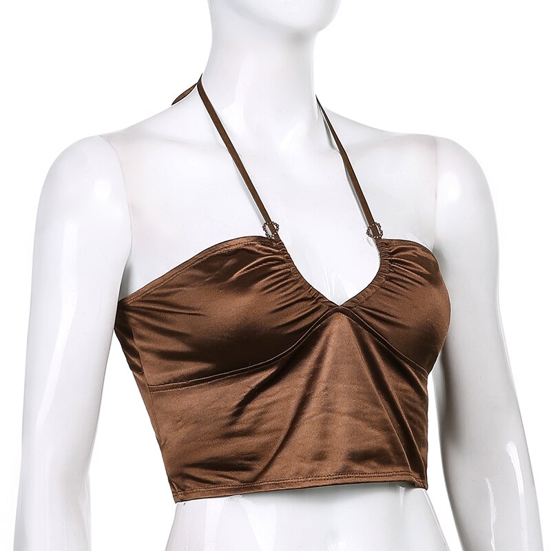 Sweetown Black Solid Cut Out Crop Top Female Slim Sexy Rave Party Clubwear Cross Choker Summer Tops For Women Camisole Pink Tees Sweetown Black Solid Cut Out Crop Top Female Slim Sexy Rave Party Clubwear Cross Choker Summer Tops For Women Camisole Pink Tees