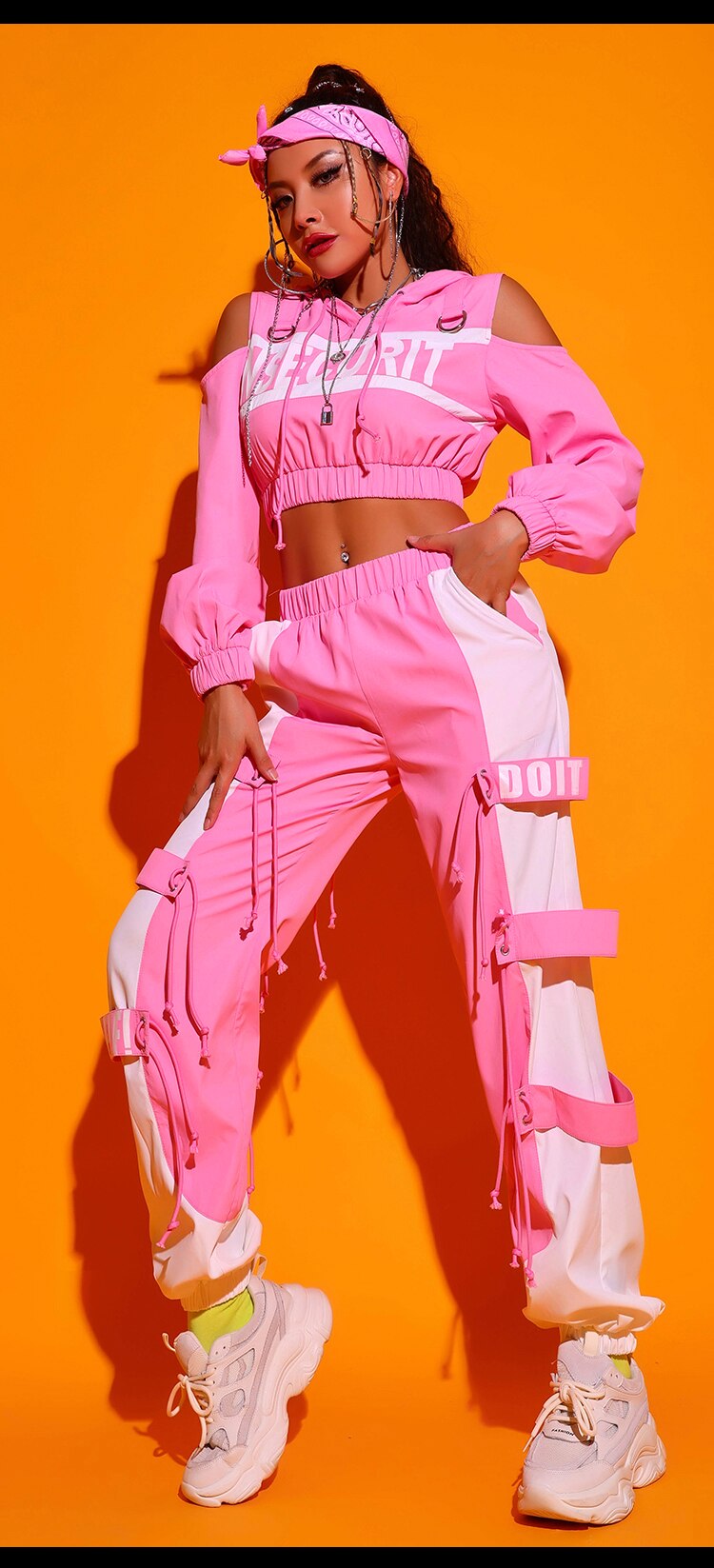 FREE SHIPPING DJ Festival Outfit Dancer Costume JKP4570