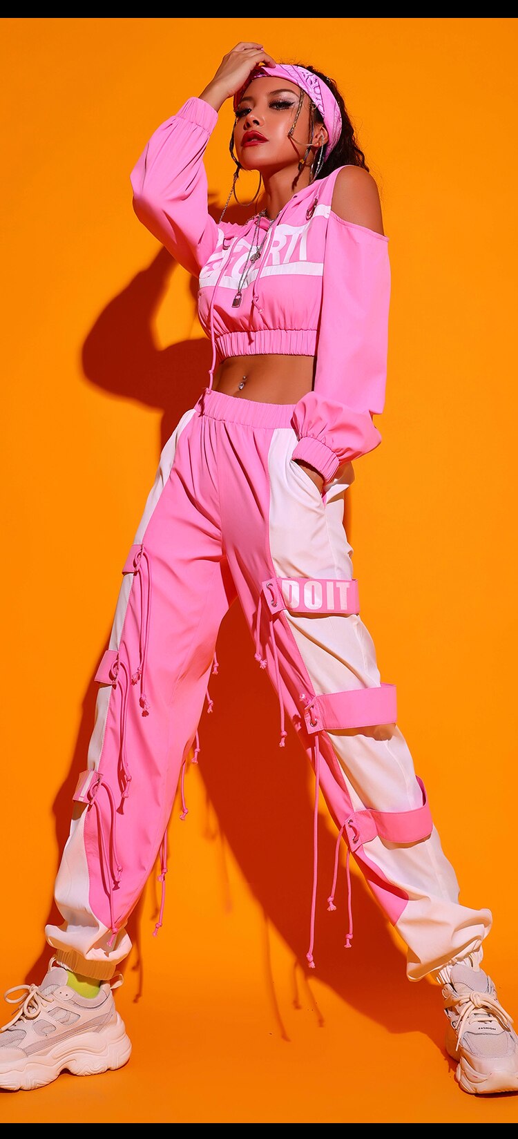 FREE SHIPPING DJ Festival Outfit Dancer Costume JKP4570