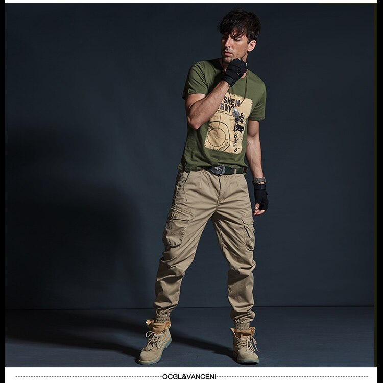 FREE SHIPPING Camouflage Khaki Military Tactical Cargo Pants JKP4582 FREE SHIPPING Camouflage Khaki Military Tactical Cargo Pants JKP4582