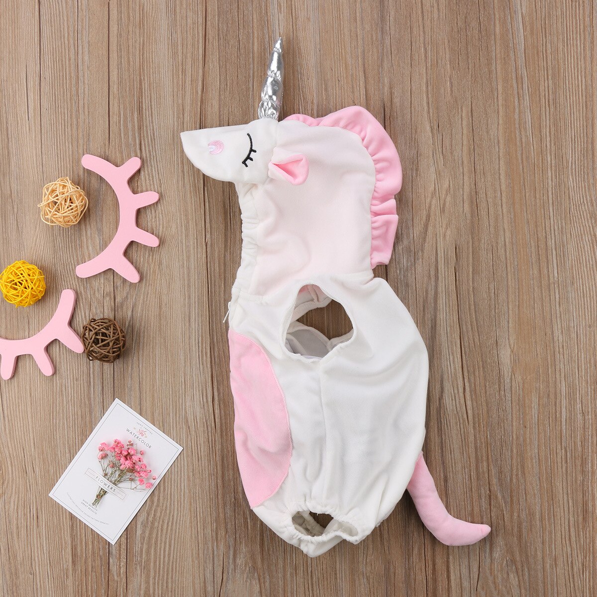FREE SHIPPING Cute Newborn Unicorn Rompers For Baby JKP4588