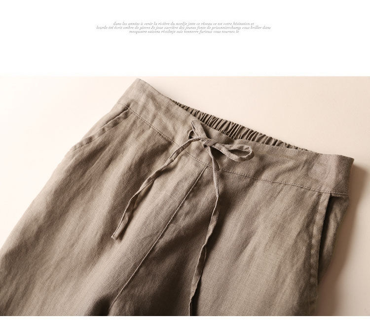 FREE SHIPPING Elegant Linen Trousers Stretchy JKP4591 FREE SHIPPING Elegant Linen Trousers Stretchy JKP4591