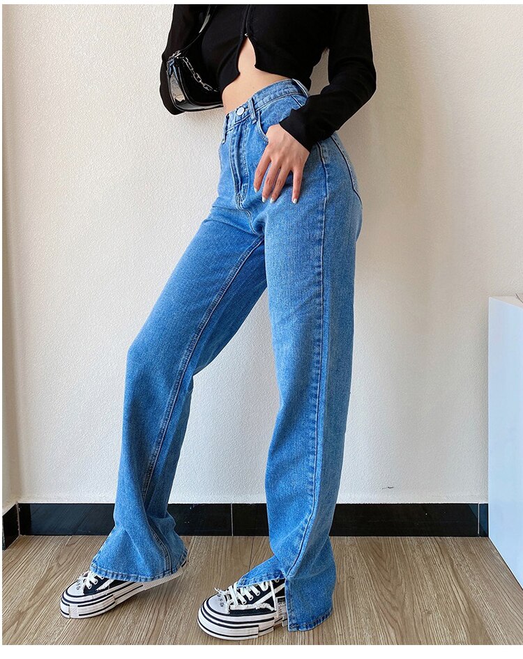 FREE SHIPPING Women 90s Straight Leg Jeans JKP4600 FREE SHIPPING Women 90s Straight Leg Jeans JKP4600