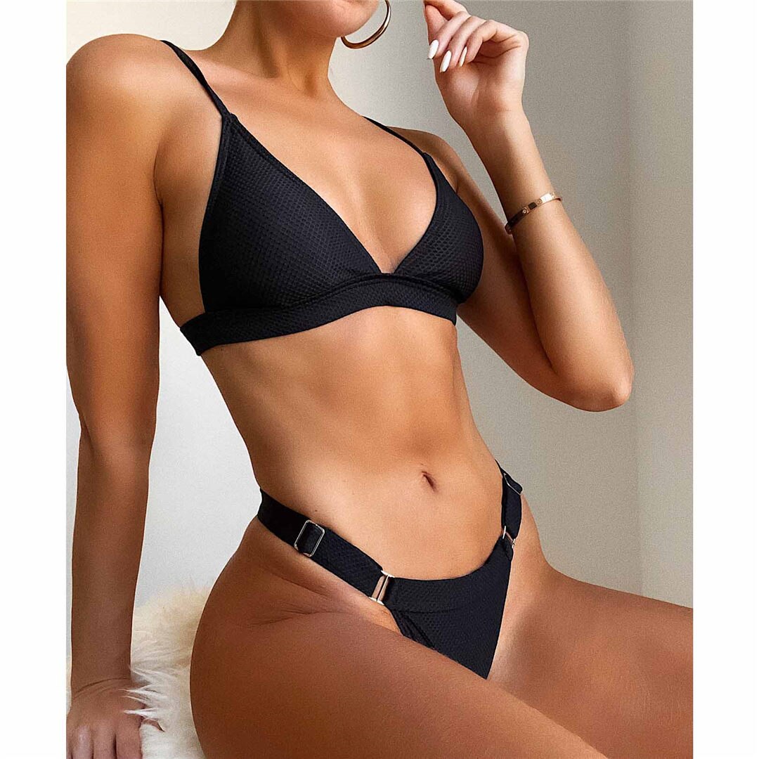 New Brazilian Bikini High Cut Swimsuit Set JKP4601