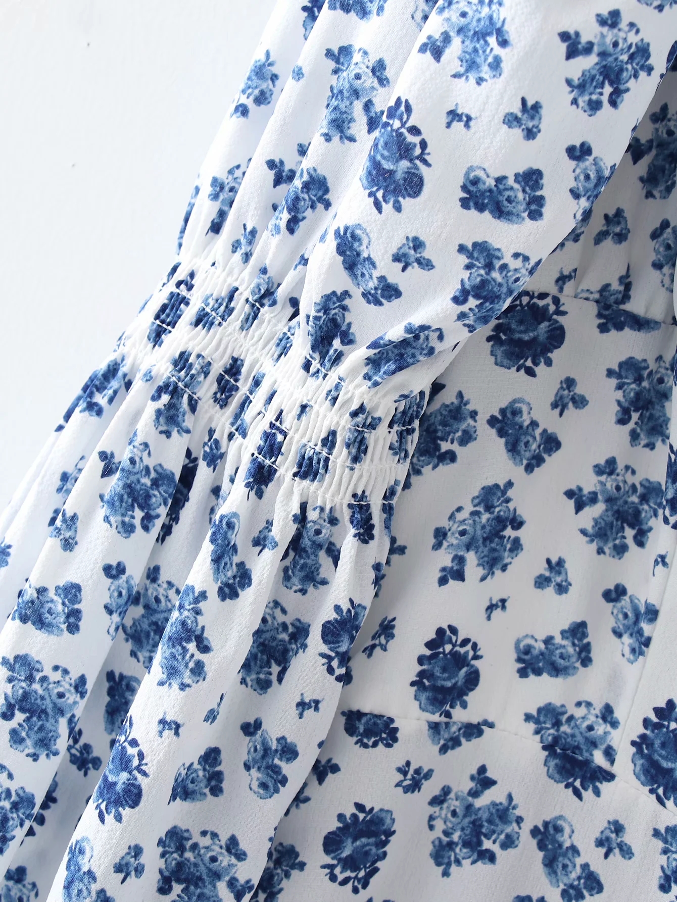 Foridol Floral Print Summer Dress Women Boho Slit Maxi Long Dress Vintage Beach Dress Puff Sleeve A-line Blue Sundress 2021 Foridol Floral Print Summer Dress Women Boho Slit Maxi Long Dress Vintage Beach Dress Puff Sleeve A-line Blue Sundress 2021