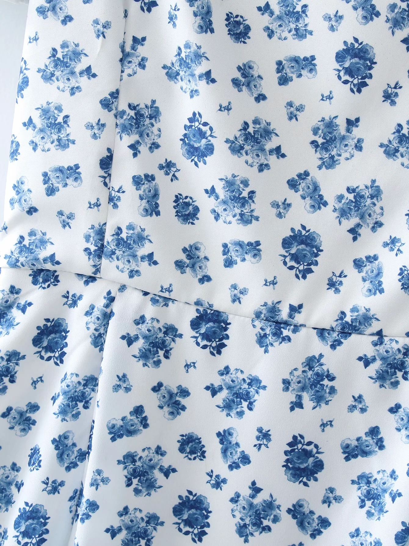 Foridol Floral Print Summer Dress Women Boho Slit Maxi Long Dress Vintage Beach Dress Puff Sleeve A-line Blue Sundress 2021 Foridol Floral Print Summer Dress Women Boho Slit Maxi Long Dress Vintage Beach Dress Puff Sleeve A-line Blue Sundress 2021