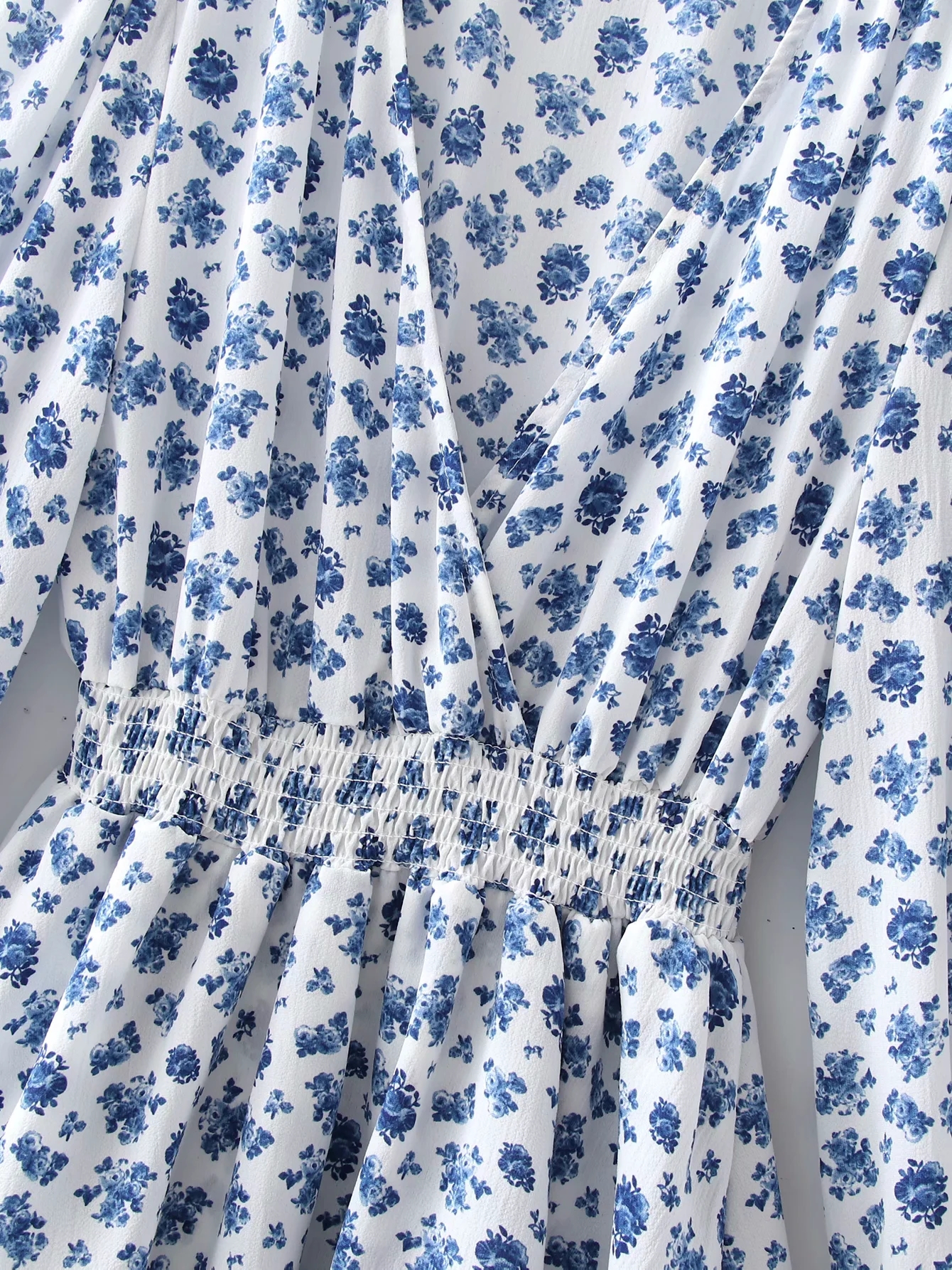 Foridol Floral Print Summer Dress Women Boho Slit Maxi Long Dress Vintage Beach Dress Puff Sleeve A-line Blue Sundress 2021 Foridol Floral Print Summer Dress Women Boho Slit Maxi Long Dress Vintage Beach Dress Puff Sleeve A-line Blue Sundress 2021