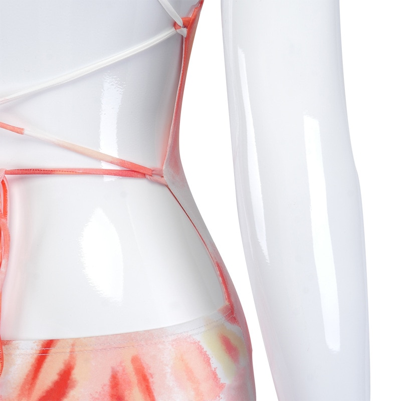 FREE SHIPPING Tie Dye Lace Up Midi Dress JKP4608 FREE SHIPPING Tie Dye Lace Up Midi Dress JKP4608