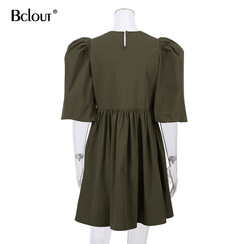 FREE SHIPPING 90s Vintage Puff Sleeve Women Dress JKP4612 FREE SHIPPING 90s Vintage Puff Sleeve Women Dress JKP4612