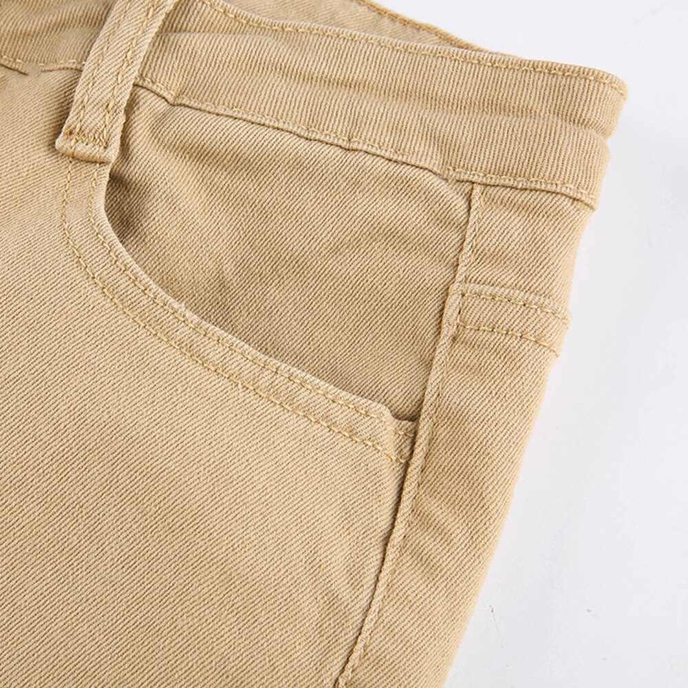 Women's jeans woman high waist Flared Jeans Khaki Black Brown Pants Women's pants for women clothing trouser Jean women trousers