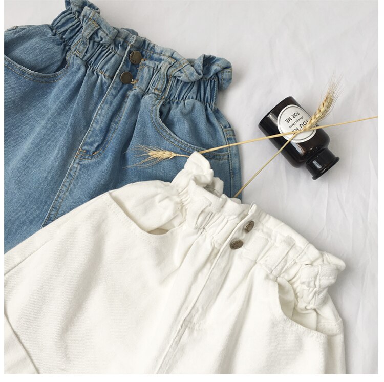 Women Casual Shorts High Waist Denim With Pocket JKP4624