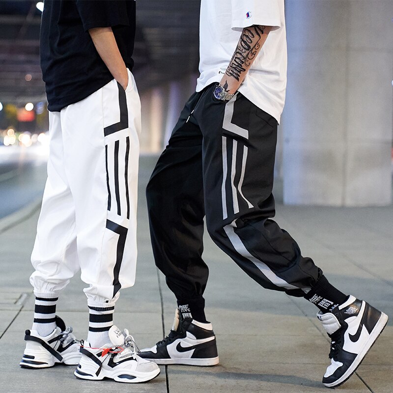 FREE SHIPPING Streetwear Harem Pants Side Anime Print JKP4636 FREE SHIPPING Streetwear Harem Pants Side Anime Print JKP4636