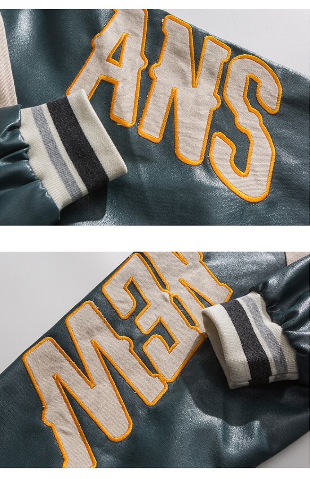 FREE SHIPPING Hip Hop Baseball Jacket Embroidery JKP4644