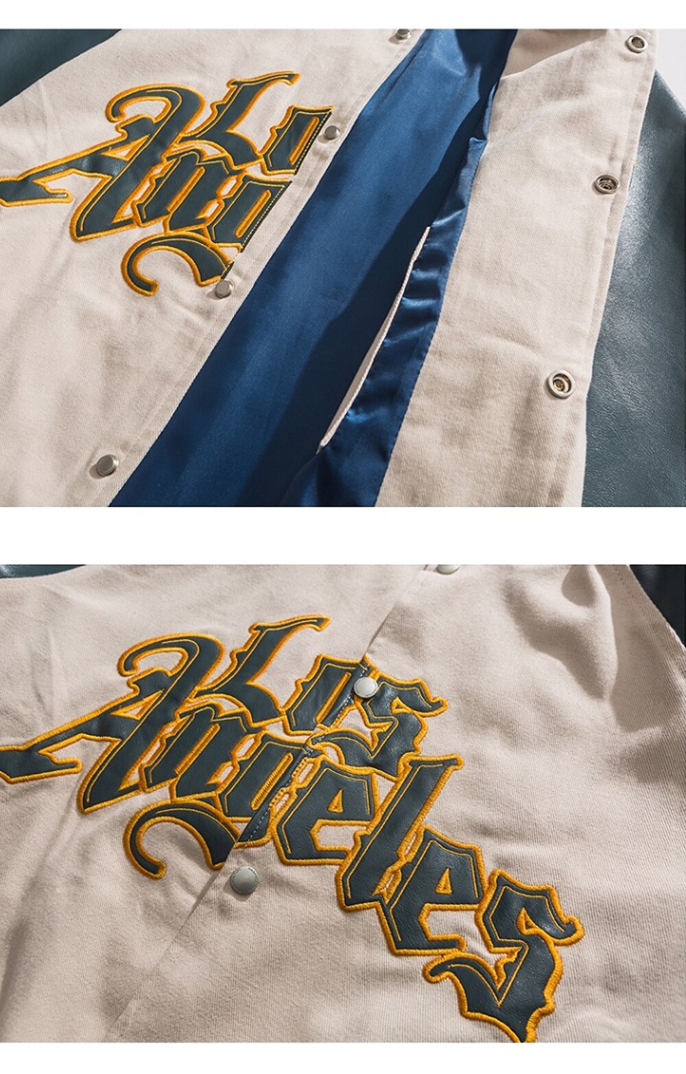 FREE SHIPPING Hip Hop Baseball Jacket Embroidery JKP4644