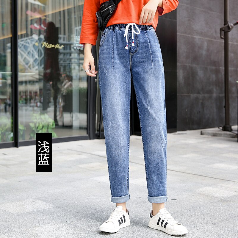 new special design elastic boyfriend for women jeans woman plus size loose jeans high waist stretch denim haren pants femme new special design elastic boyfriend for women jeans woman plus size loose jeans high waist stretch denim haren pants femme