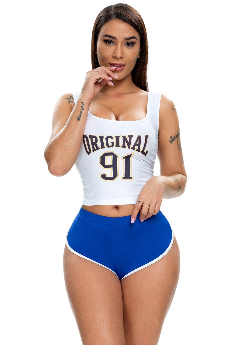2020 New summer ladies shorts hot shorts European and American women's sexy running stretch sports shorts 2020 New summer ladies shorts hot shorts European and American women's sexy running stretch sports shorts