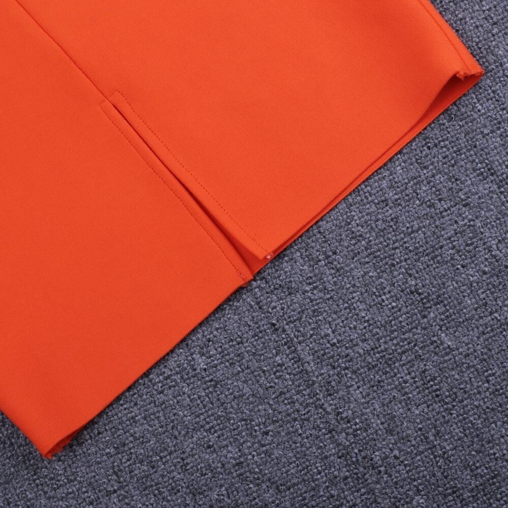 Bandage Dress Women's Summer Party Dress Orange Black Red White Ruffles Ladies Sexy Bodycon Dress Evening Club Birthday Outfits