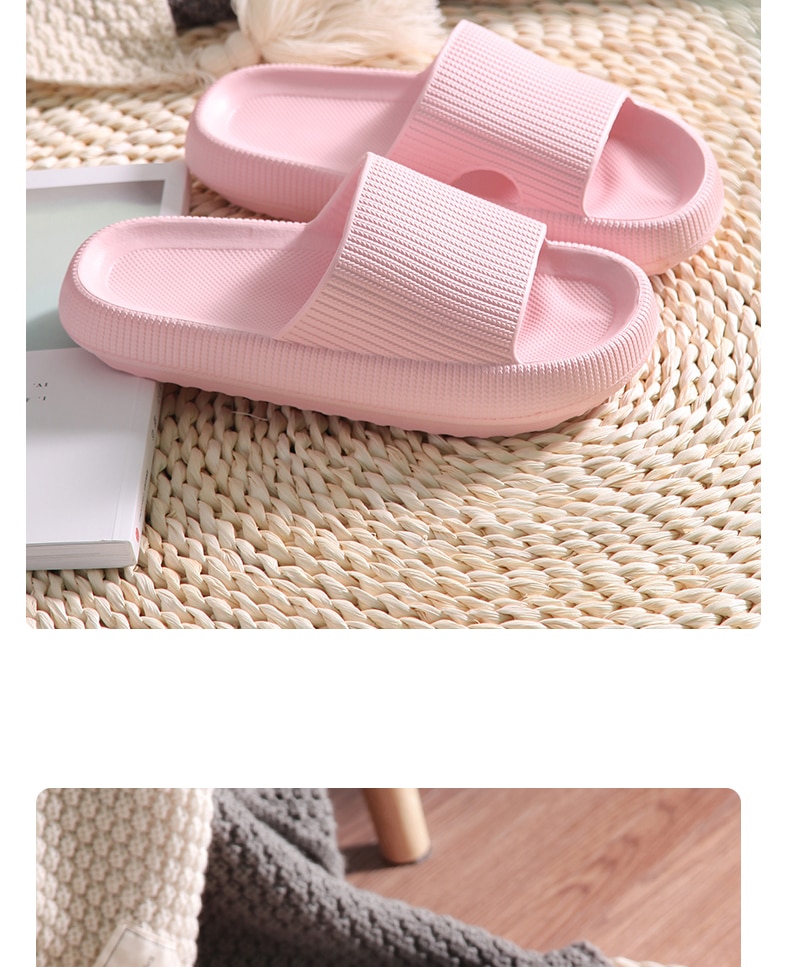 Women Slippers Thick Soft Sole Slide Sandals Anti Slip JKP4694