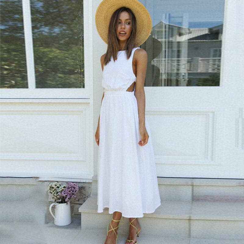 Ardm Sexy Spaghetti Strap Summer Dress 2021 New Slip Black Backless Maxi Dress Vintage Elegant Woman Party Dress Princess Dress Ardm Sexy Spaghetti Strap Summer Dress 2021 New Slip Black Backless Maxi Dress Vintage Elegant Woman Party Dress Princess Dress