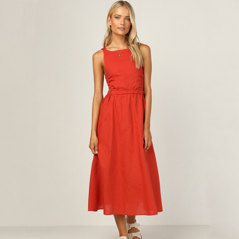 Ardm Sexy Spaghetti Strap Summer Dress 2021 New Slip Black Backless Maxi Dress Vintage Elegant Woman Party Dress Princess Dress Ardm Sexy Spaghetti Strap Summer Dress 2021 New Slip Black Backless Maxi Dress Vintage Elegant Woman Party Dress Princess Dress