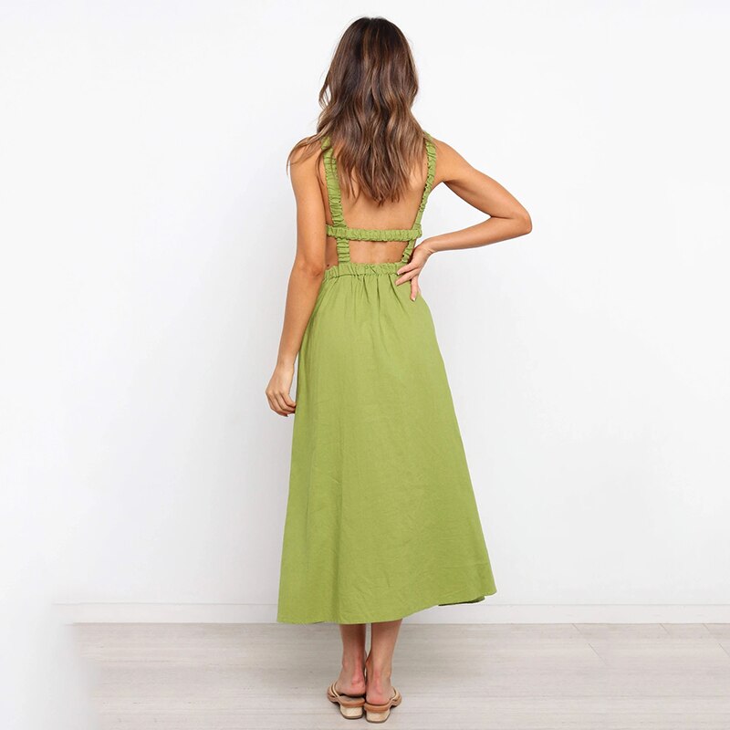Ardm Sexy Spaghetti Strap Summer Dress 2021 New Slip Black Backless Maxi Dress Vintage Elegant Woman Party Dress Princess Dress Ardm Sexy Spaghetti Strap Summer Dress 2021 New Slip Black Backless Maxi Dress Vintage Elegant Woman Party Dress Princess Dress