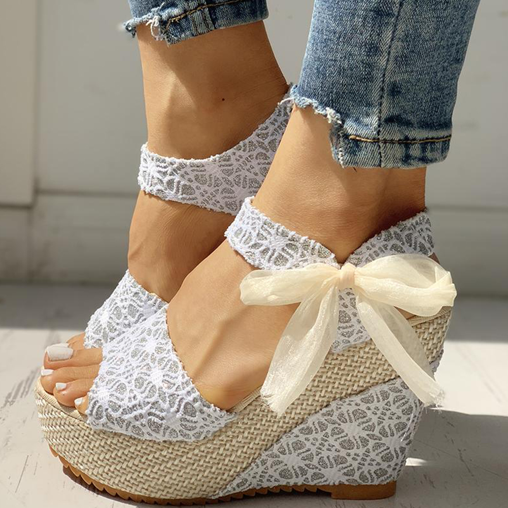 Lace And Leisure Women Wedges Heeled High Heels Outfit JKP4699 Lace And Leisure Women Wedges Heeled High Heels Outfit JKP4699