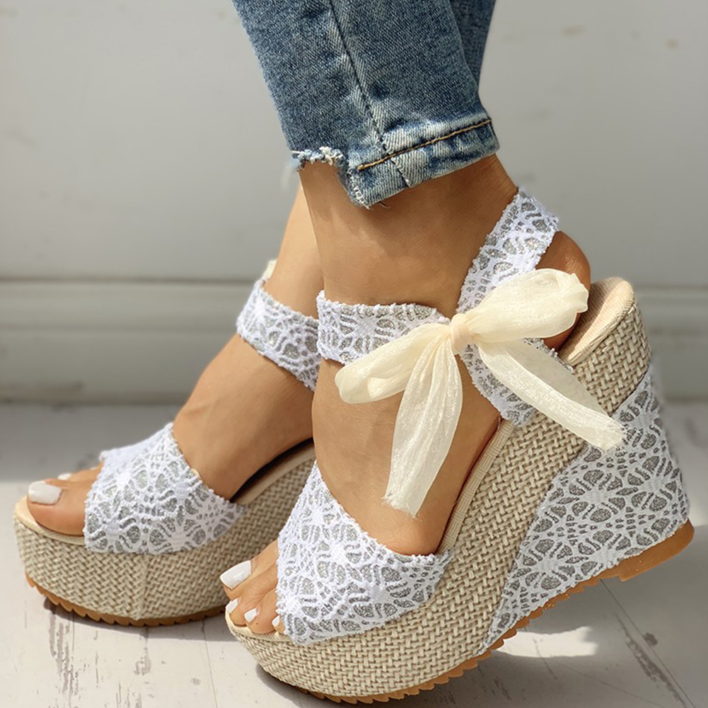 Lace And Leisure Women Wedges Heeled High Heels Outfit JKP4699 Lace And Leisure Women Wedges Heeled High Heels Outfit JKP4699