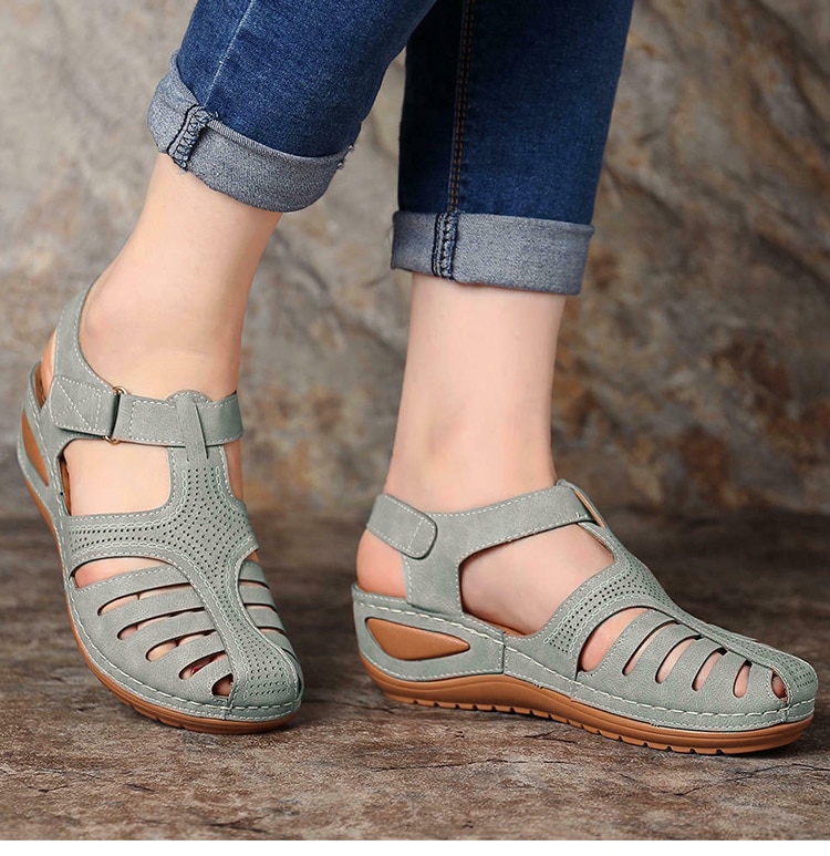 FREE SHIPPING Women Casual Sandals Gladiator Wedges Heels JKP4700