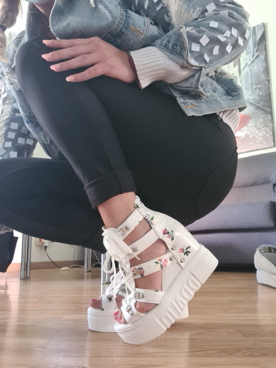 Leisure Wedges Women Casual High Heels Outdoor Outfit JKP4705